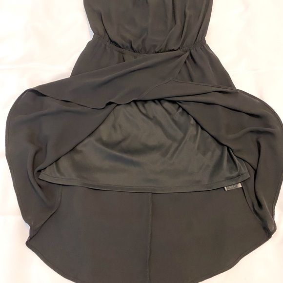 Express High Low Strapless Dress Black Small - Picture 6 of 15